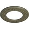 Ekena Millwork Blackthorn Ceiling Medallion (Canopies up to 7 1/2"), 13 3/8"OD x 7 1/2"ID x 3/4"P, Spartan Stone CM13BLSSF - alternate 2